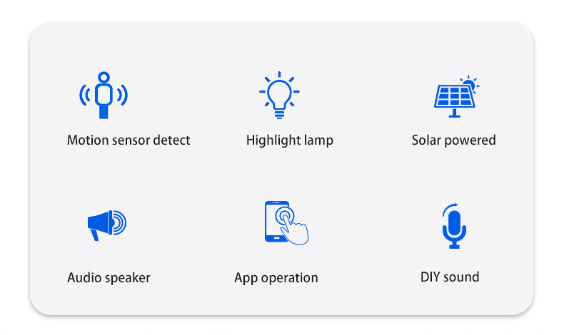 WT-WS4 courtyard outdoor voice reminder