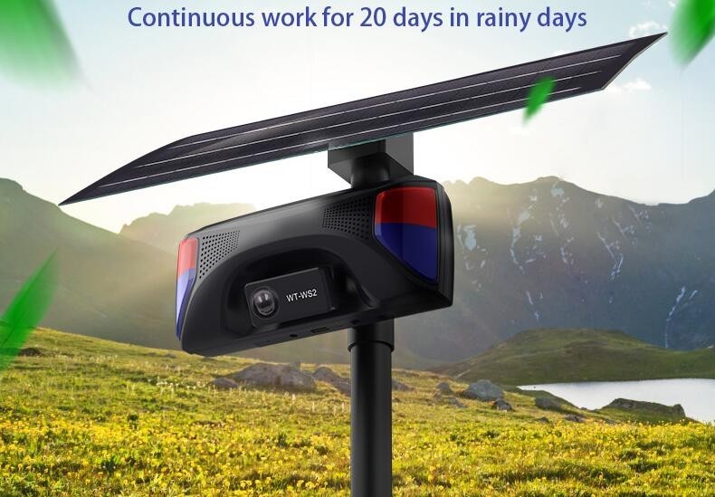 Outdoor solar audible and visual alarm can be used in what occasions?